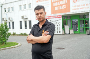 Iyad Alhasan von der E&B KANTTEILE GmbH